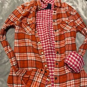 Red/Orange Flannel